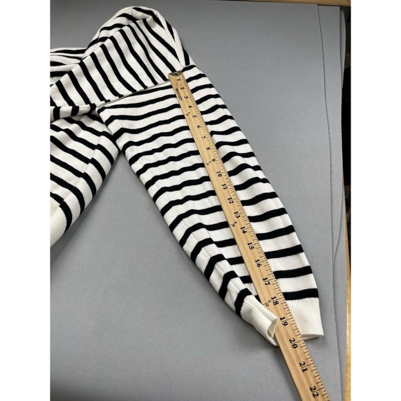 J Crew Womens Sweater Large Striped French Parisian Nautical Capsule Crew Breton - Picture 9 of 9